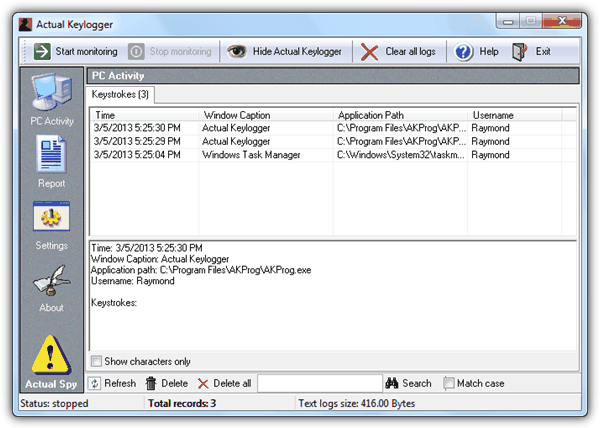 Shadow keylogger portable free download